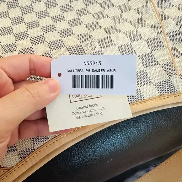 Never Used Louis Vuitton Galliera PM Damier Azur - Picture 15 of 16